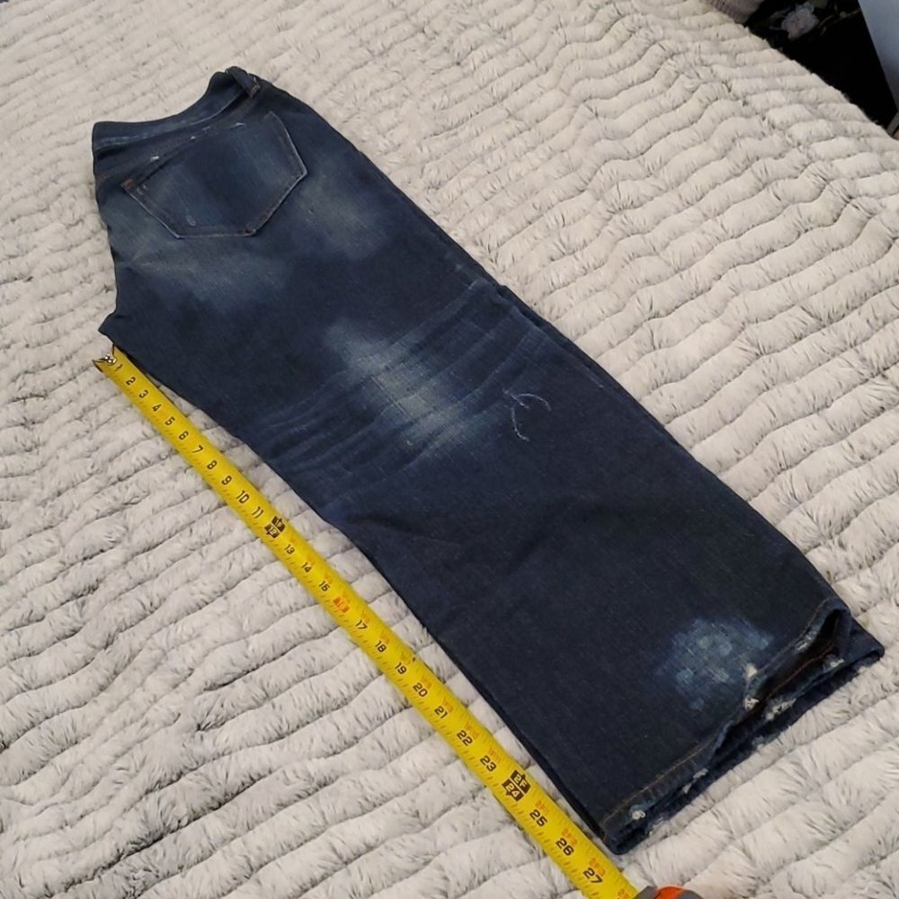 Dark wash distressed Banana Republic jeans Size 28! - Picture 9 of 10